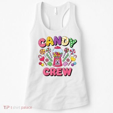 Candy Land Candy Crew Decorations Sweetie Candy Squad Cool Women's Tank Top