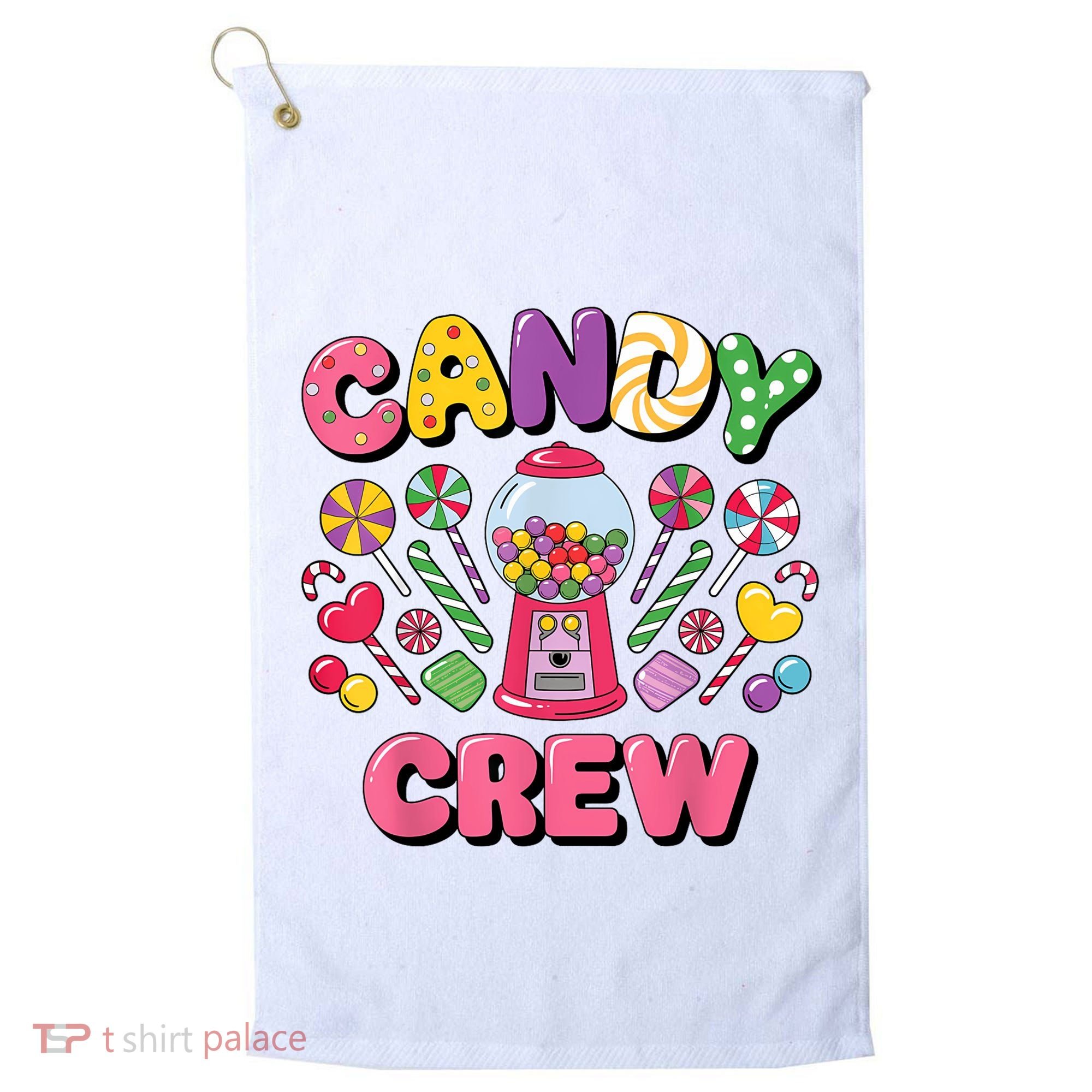 Candy Land Candy Crew Decorations Sweetie Candy Squad Cool Golf Towel
