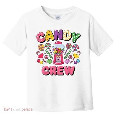 Candy Land Candy Crew Decorations Sweetie Candy Squad Cool Toddler T-Shirt