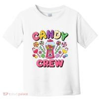 Candy Land Candy Crew Decorations Sweetie Candy Squad Cool Toddler T-Shirt thumb 0