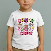 Candy Land Candy Crew Decorations Sweetie Candy Squad Cool Toddler T-Shirt thumb 2