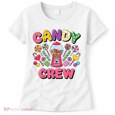 Candy Land Candy Crew Decorations Sweetie Candy Squad Cool Women's T-Shirt
