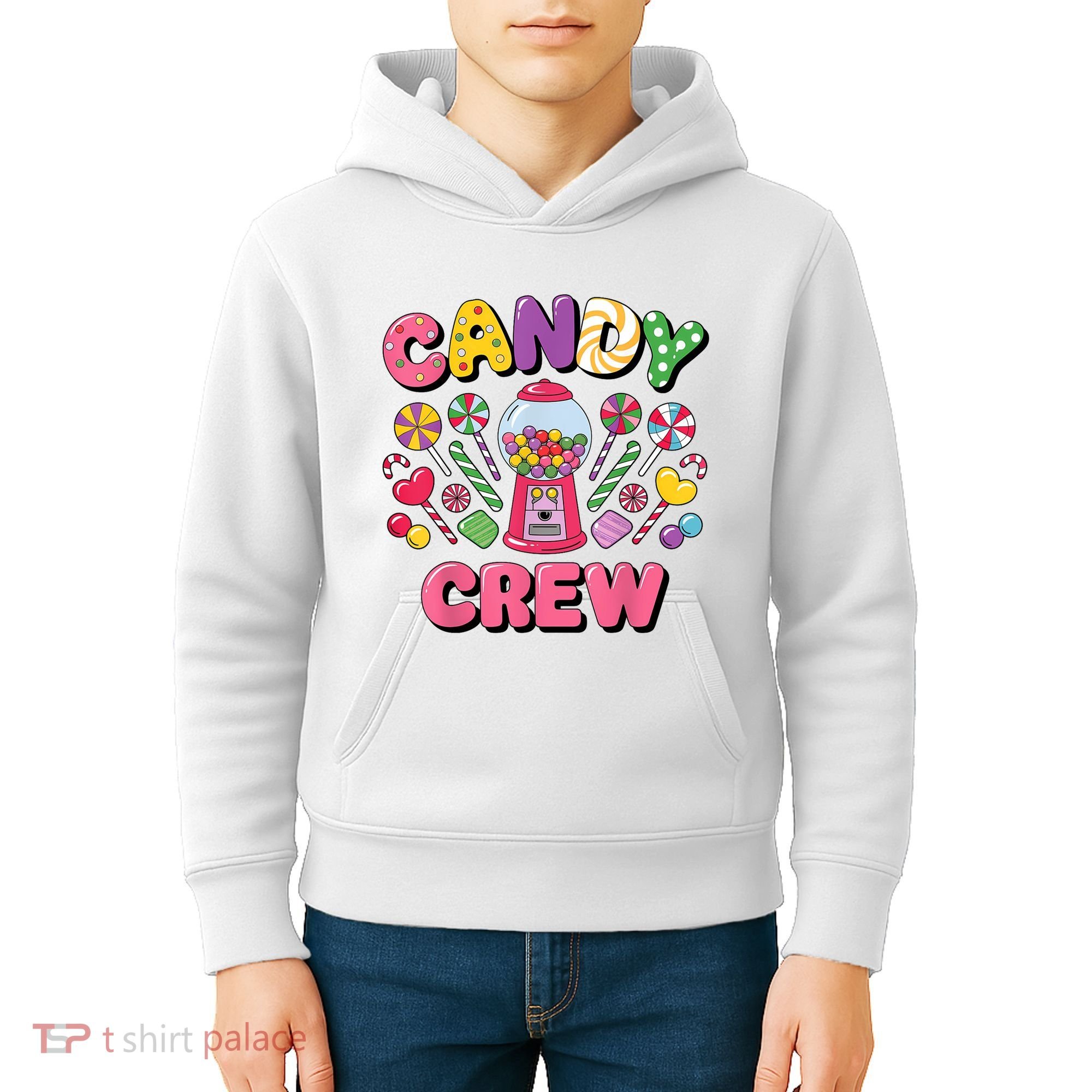 Candy Land Candy Crew Decorations Sweetie Candy Squad Cool Kids Hoodie