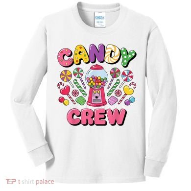Candy Land Candy Crew Decorations Sweetie Candy Squad Cool Kids Long Sleeve Shirt