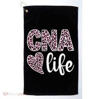 CNA Life Certified Nursing Assistant Healthcare Worker Golf Towel thumb 0