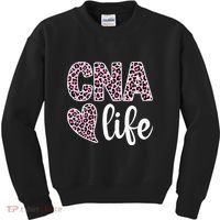 CNA Life Certified Nursing Assistant Healthcare Worker Kids Sweatshirt thumb 0
