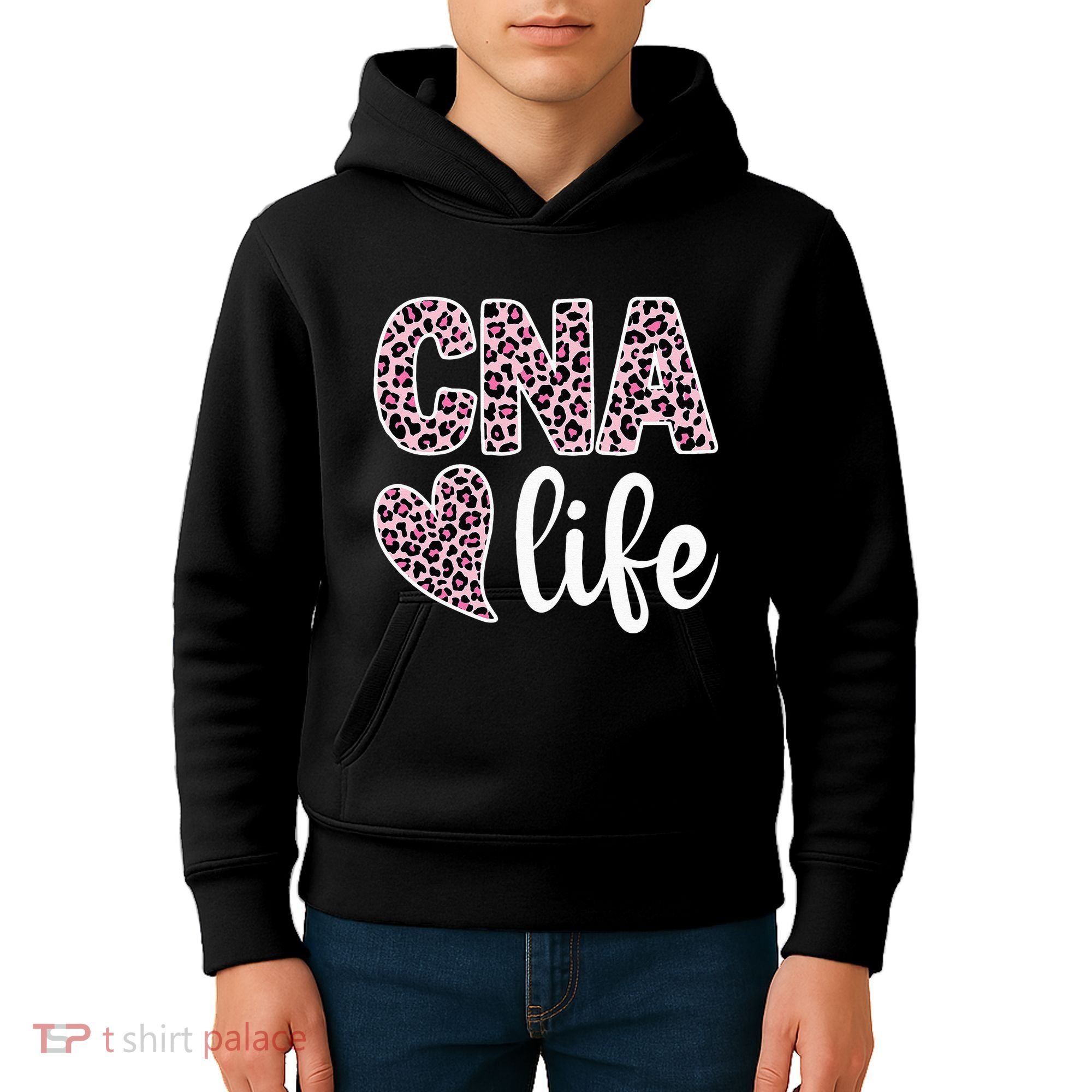 CNA Life Certified Nursing Assistant Healthcare Worker Kids Hoodie