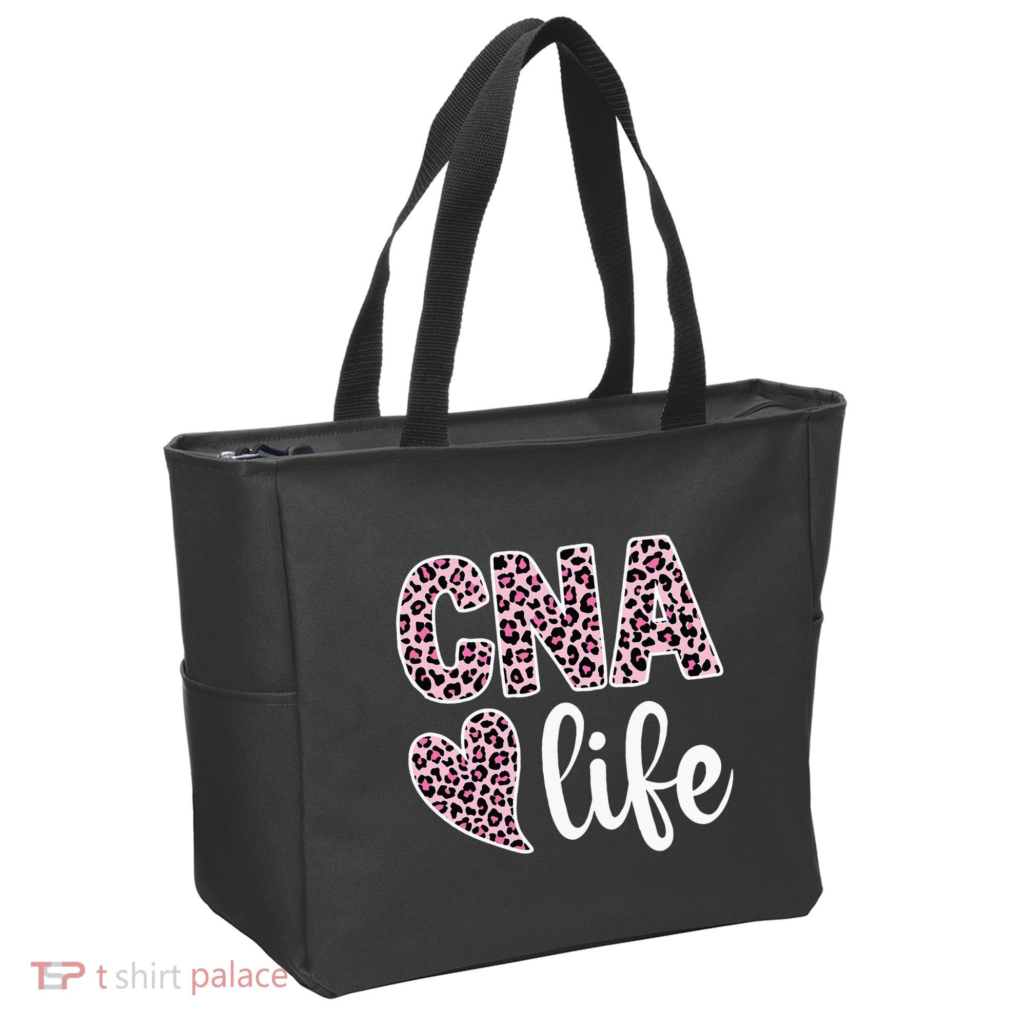 CNA Life Certified Nursing Assistant Healthcare Worker Tote Bag