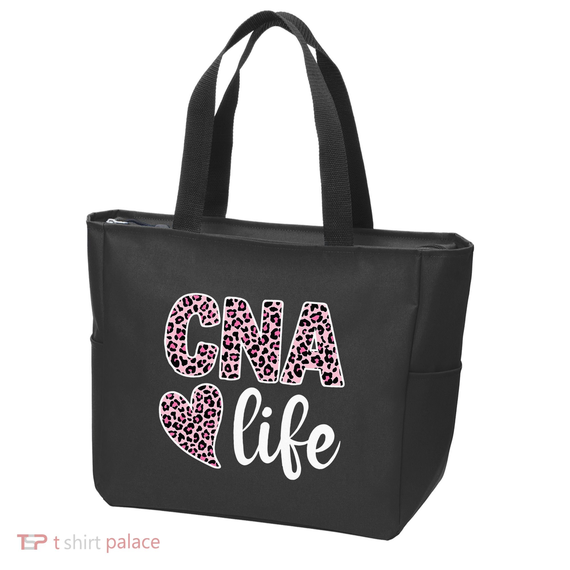CNA Life Certified Nursing Assistant Healthcare Worker Tote Bag