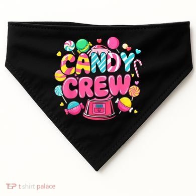 Candy Land Candy Crew Decorations Sweetie Candy Squad Party USA-Made Doggie Bandana