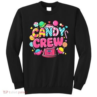 Candy Land Candy Crew Decorations Sweetie Candy Squad Party Sweatshirt