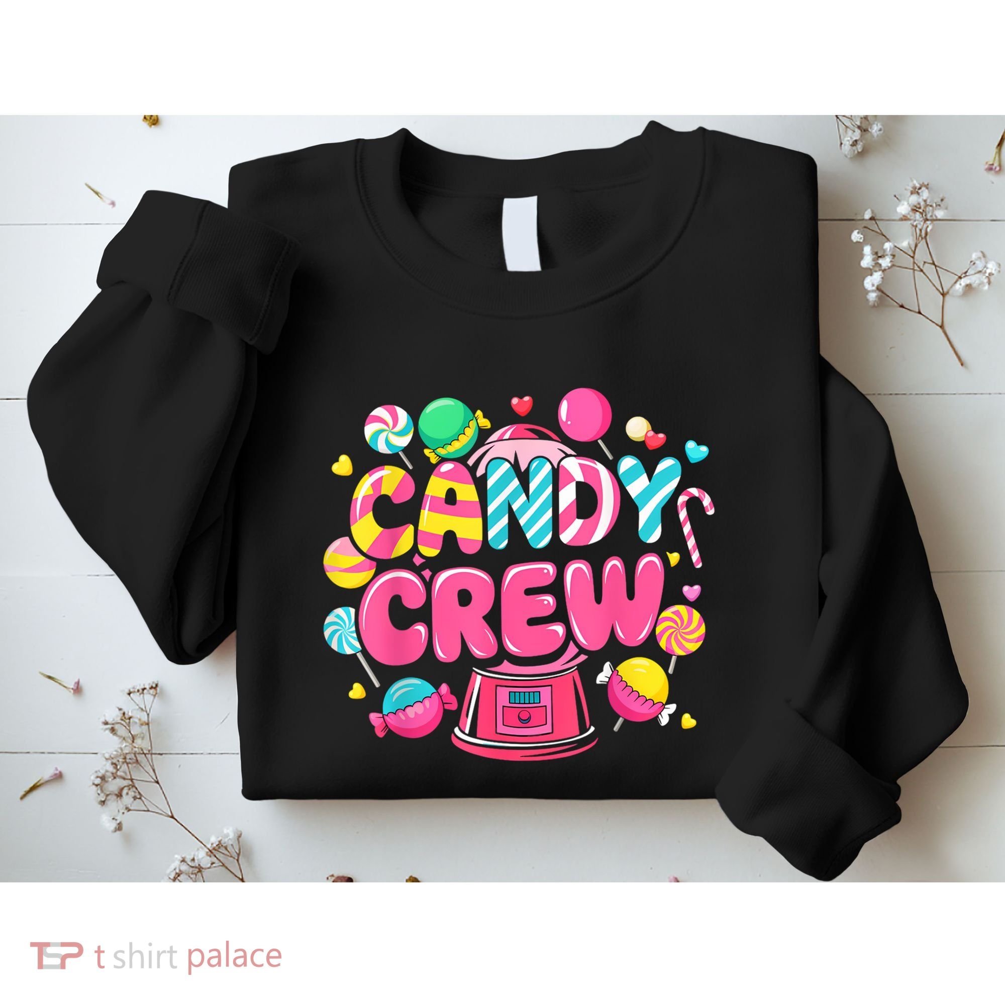 Candy Land Candy Crew Decorations Sweetie Candy Squad Party Sweatshirt