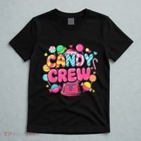 Candy Land Candy Crew Decorations Sweetie Candy Squad Party T-Shirt thumb 5