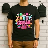 Candy Land Candy Crew Decorations Sweetie Candy Squad Party T-Shirt thumb 6