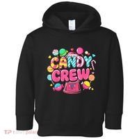 Candy Land Candy Crew Decorations Sweetie Candy Squad Party Toddler Hoodie thumb 0