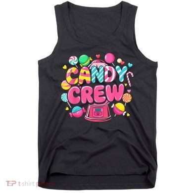 Candy Land Candy Crew Decorations Sweetie Candy Squad Party Tank Top