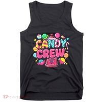 Candy Land Candy Crew Decorations Sweetie Candy Squad Party Tank Top thumb 0