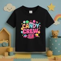 Candy Land Candy Crew Decorations Sweetie Candy Squad Party Toddler T-Shirt thumb 3