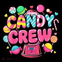 Candy Land Candy Crew Decorations Sweetie Candy Squad Party Women's T-Shirt thumb 6