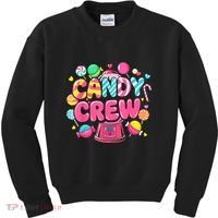 Candy Land Candy Crew Decorations Sweetie Candy Squad Party Kids Sweatshirt thumb 0