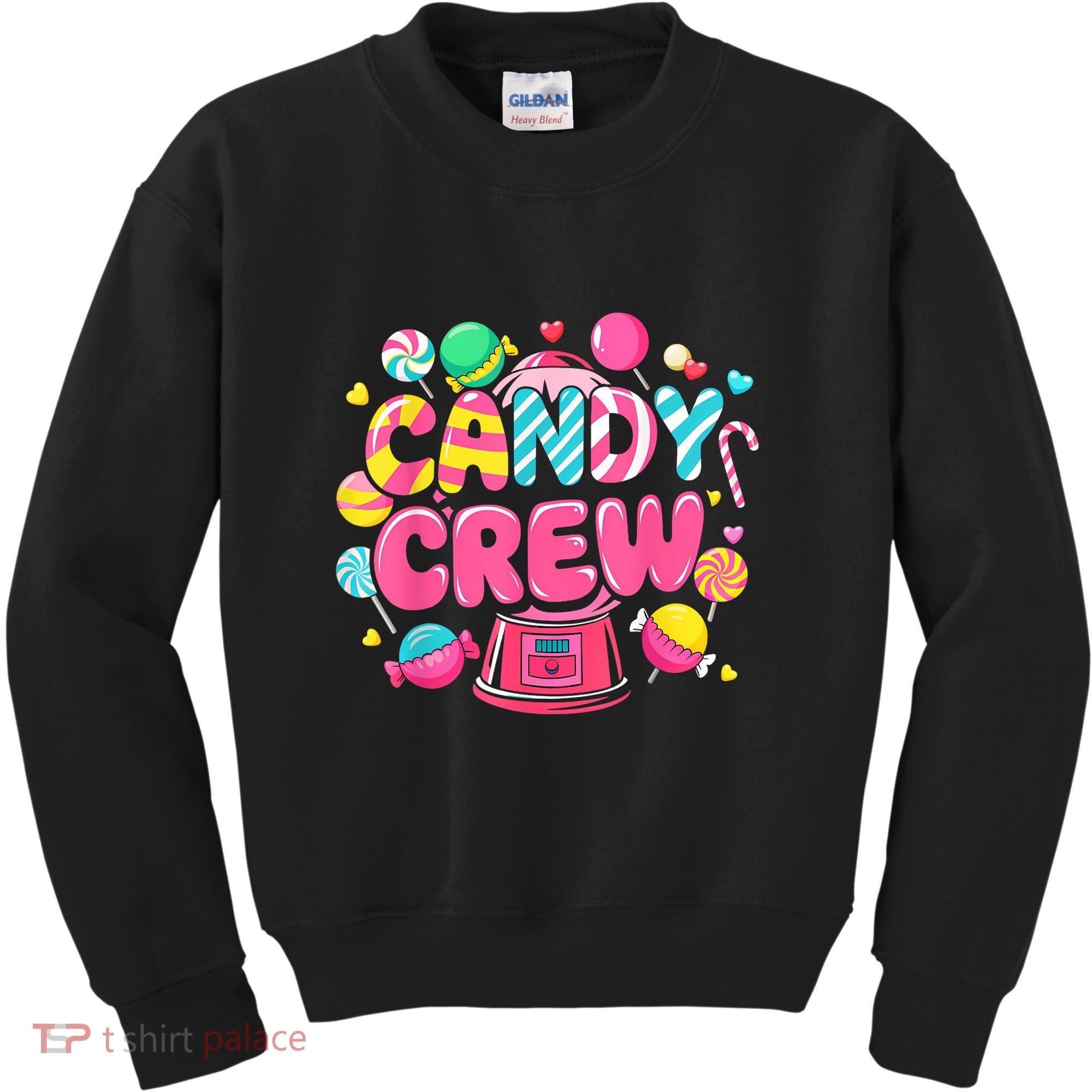 Candy Land Candy Crew Decorations Sweetie Candy Squad Party Kids Sweatshirt
