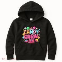 Candy Land Candy Crew Decorations Sweetie Candy Squad Party Kids Hoodie thumb 0