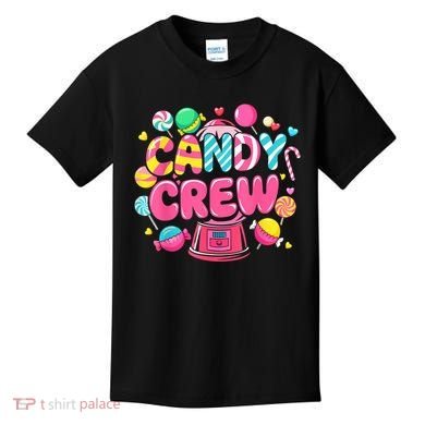 Candy Land Candy Crew Decorations Sweetie Candy Squad Party Kids T-Shirt