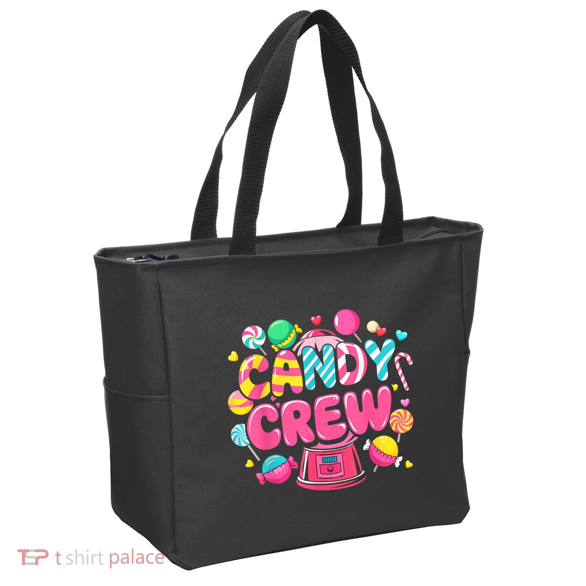 Candy Land Candy Crew Decorations Sweetie Candy Squad Party Tote Bag