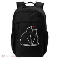 Cat Lover Cute Valentine Backpack thumb 0