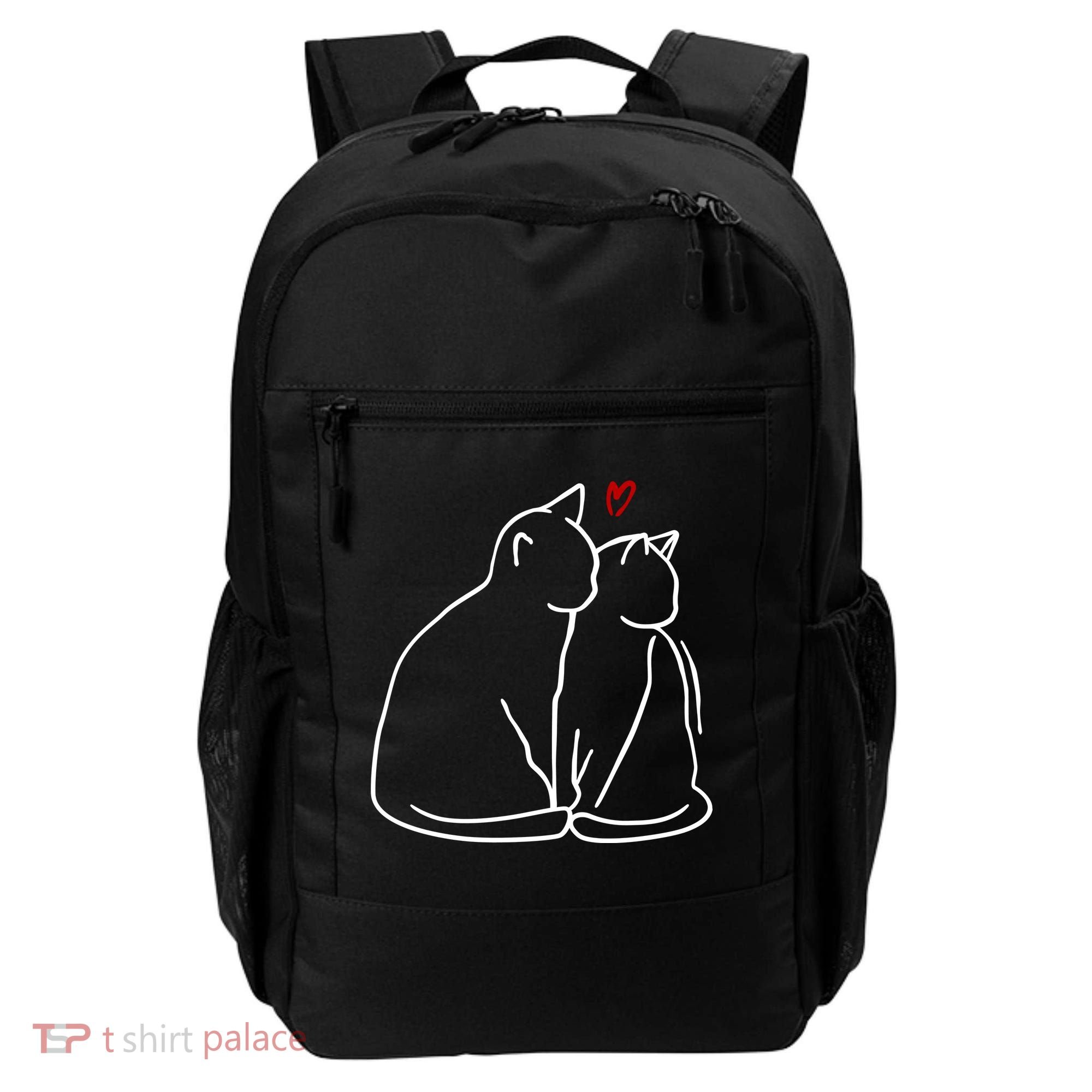 Cat Lover Cute Valentine Backpack