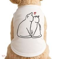 Cat Lover Cute Valentine Doggie Tank thumb 0