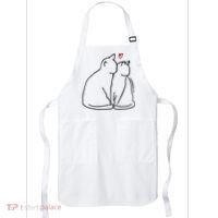 Cat Lover Cute Valentine Apron thumb 0
