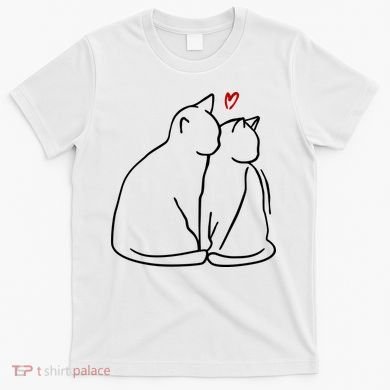 Cat Lover Cute Valentine T-Shirt