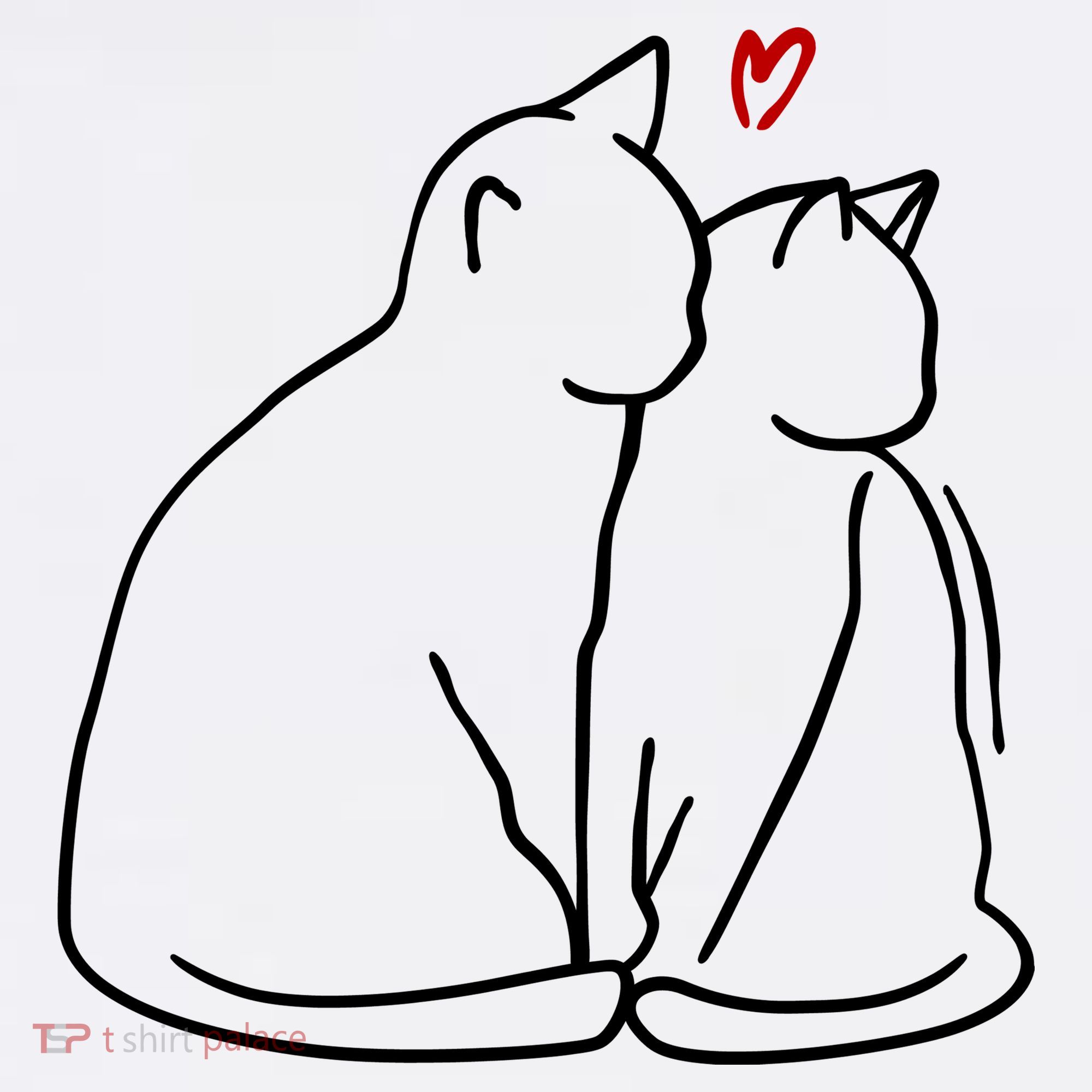 Cat Lover Cute Valentine Bucket Hat