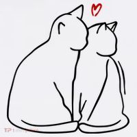 Cat Lover Cute Valentine Baby Bodysuit thumb 2