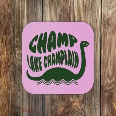 Champ Lake Champlain Monster American Folklore Coaster
