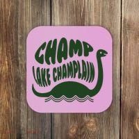 Champ Lake Champlain Monster American Folklore Coaster thumb 0