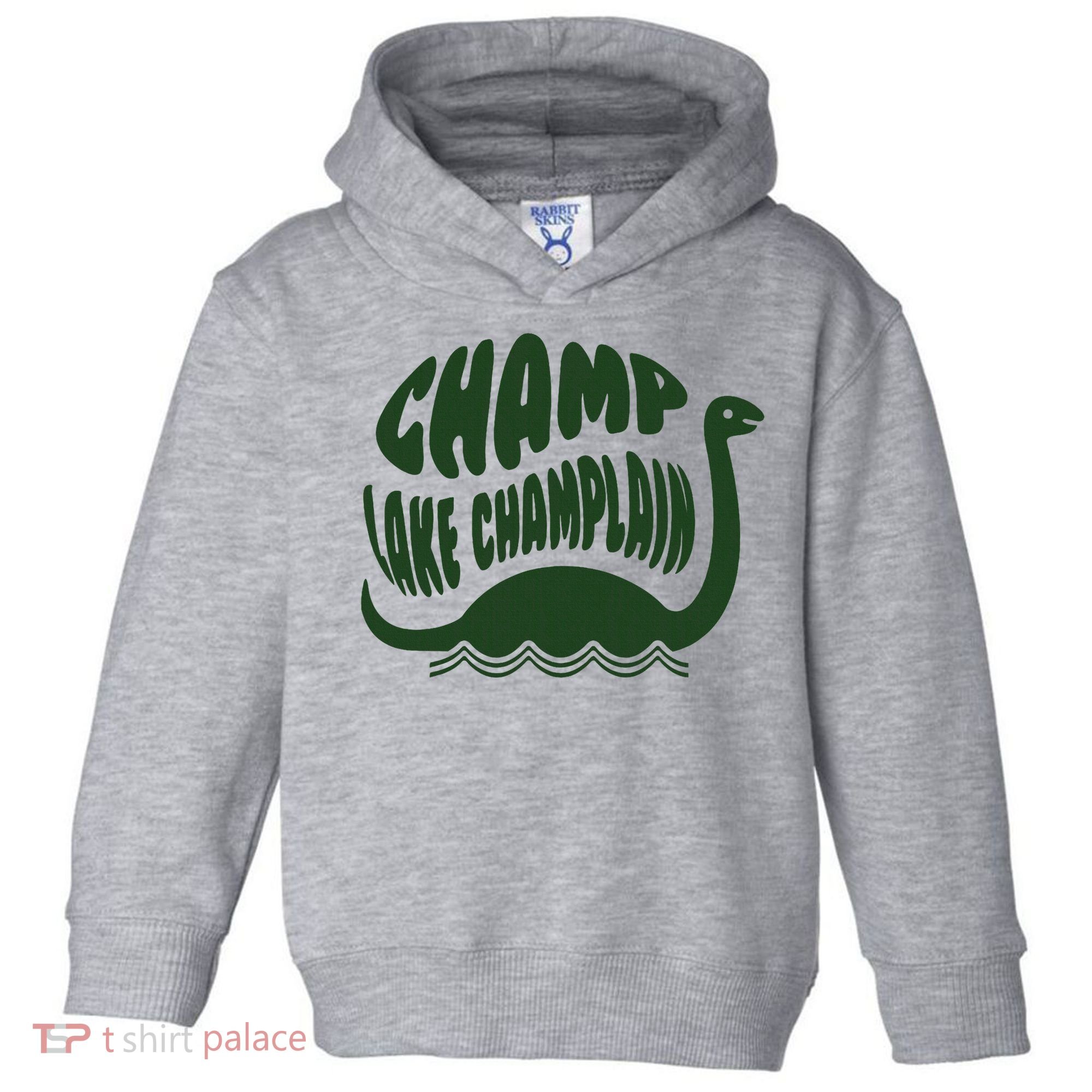 Champ Lake Champlain Monster American Folklore Toddler Hoodie