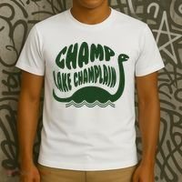 Champ Lake Champlain Monster American Folklore T-Shirt thumb 3