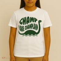 Champ Lake Champlain Monster American Folklore T-Shirt thumb 4