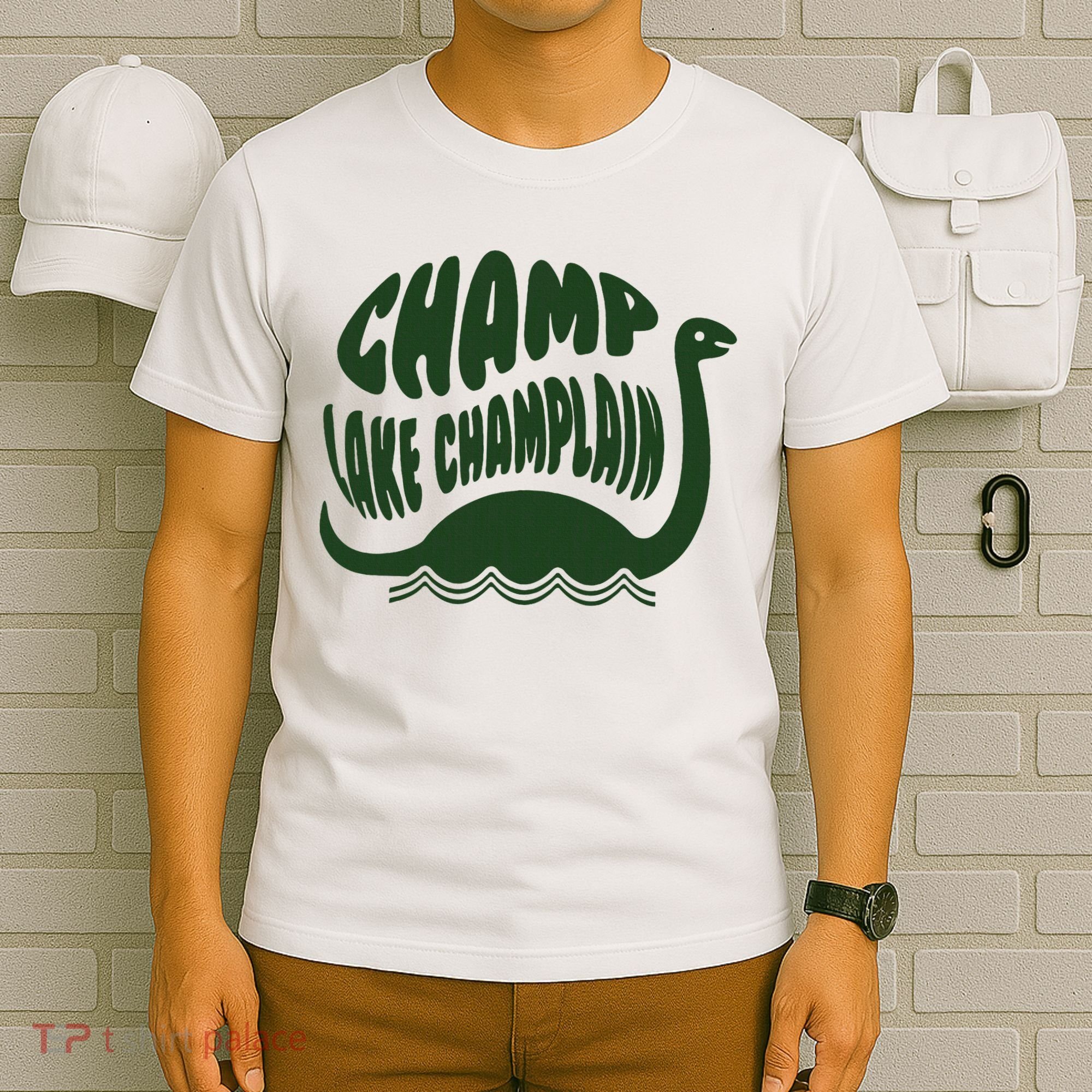 Champ Lake Champlain Monster American Folklore T-Shirt