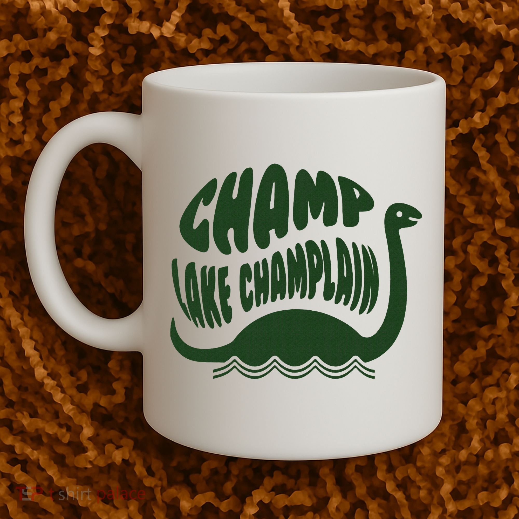 Champ Lake Champlain Monster American Folklore Coffee Mug