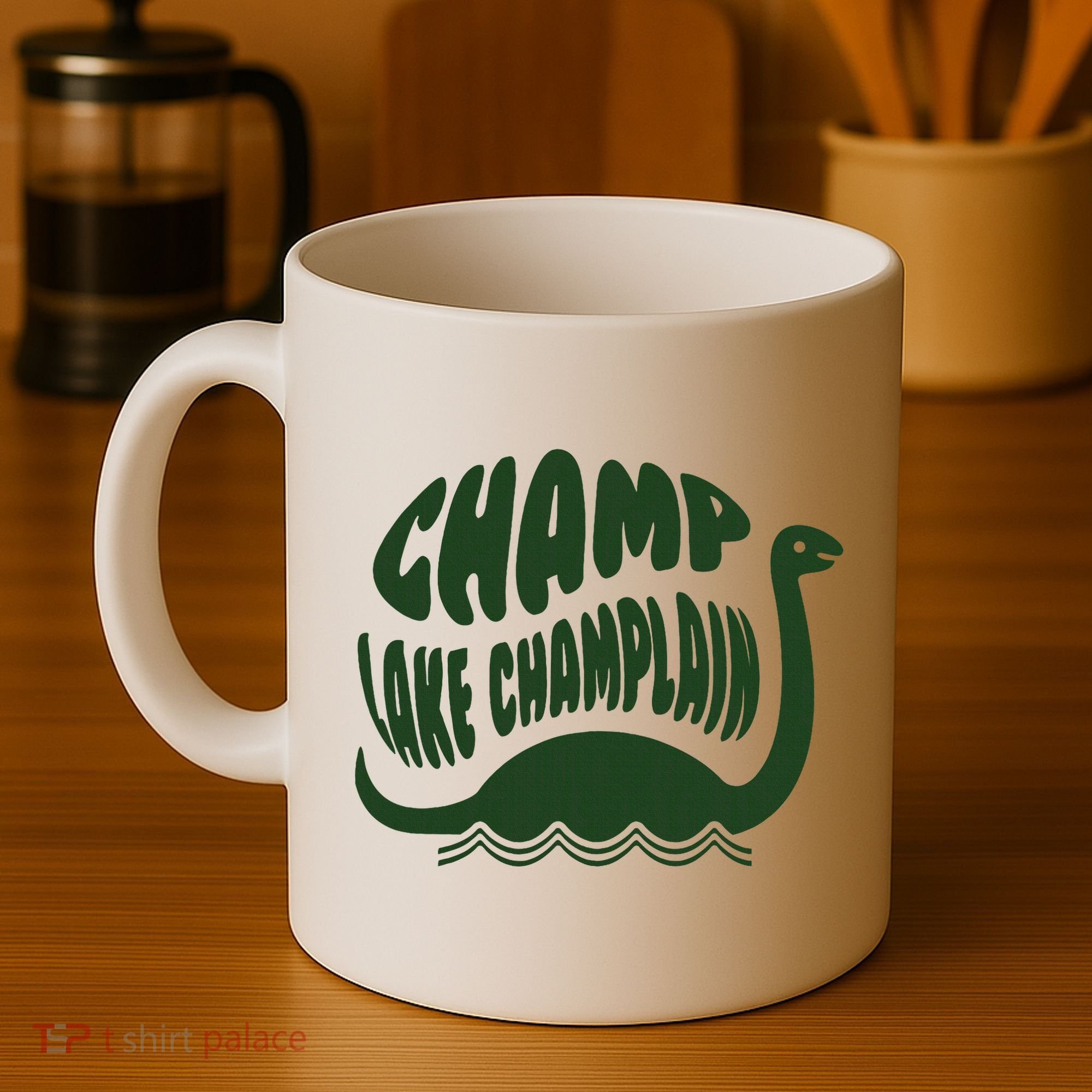 Champ Lake Champlain Monster American Folklore Coffee Mug