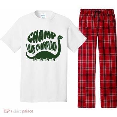 Champ Lake Champlain Monster American Folklore Pajama Set