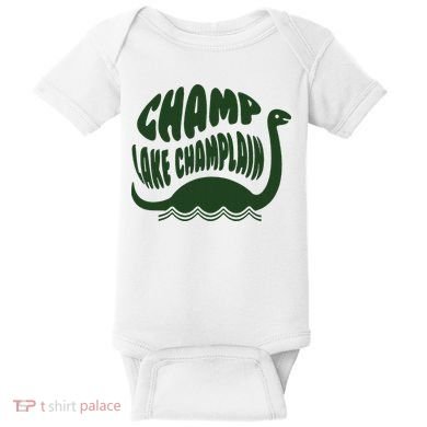 Champ Lake Champlain Monster American Folklore Baby Bodysuit