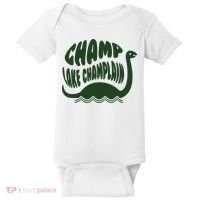 Champ Lake Champlain Monster American Folklore Baby Bodysuit thumb 0