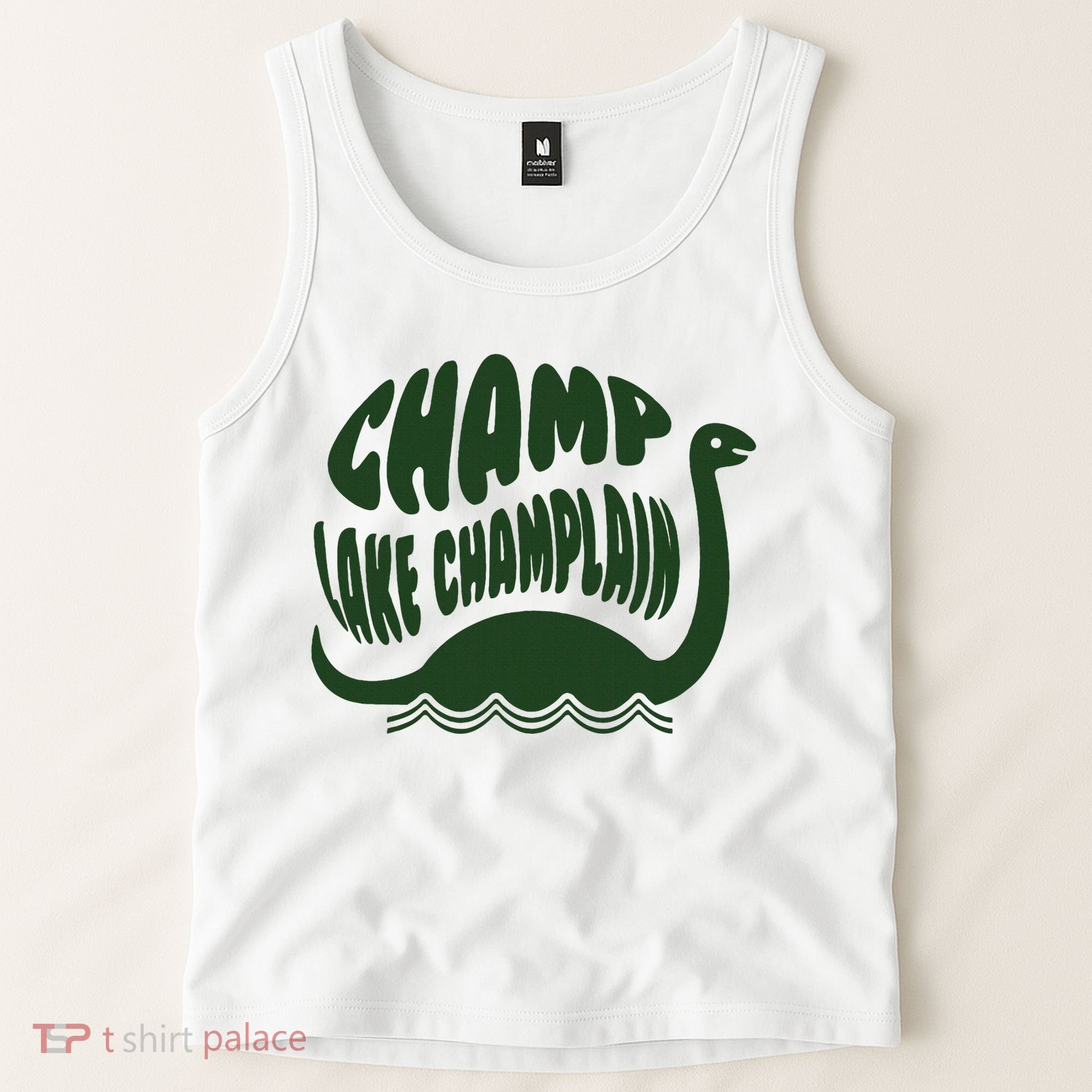Champ Lake Champlain Monster American Folklore Tank Top