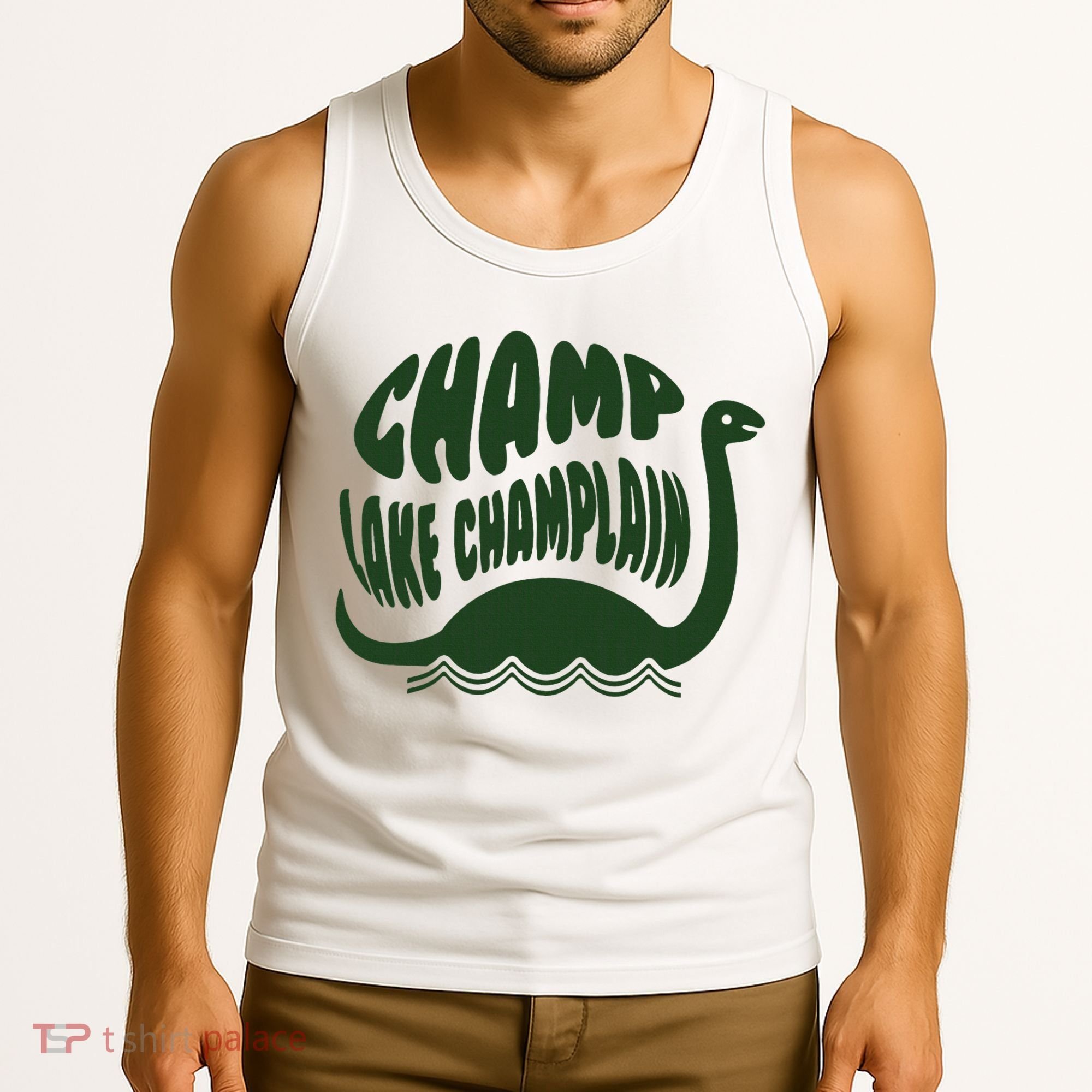 Champ Lake Champlain Monster American Folklore Tank Top