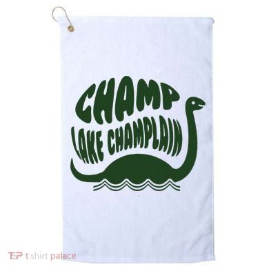 Champ Lake Champlain Monster American Folklore Golf Towel