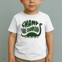 Champ Lake Champlain Monster American Folklore Toddler T-Shirt thumb 2